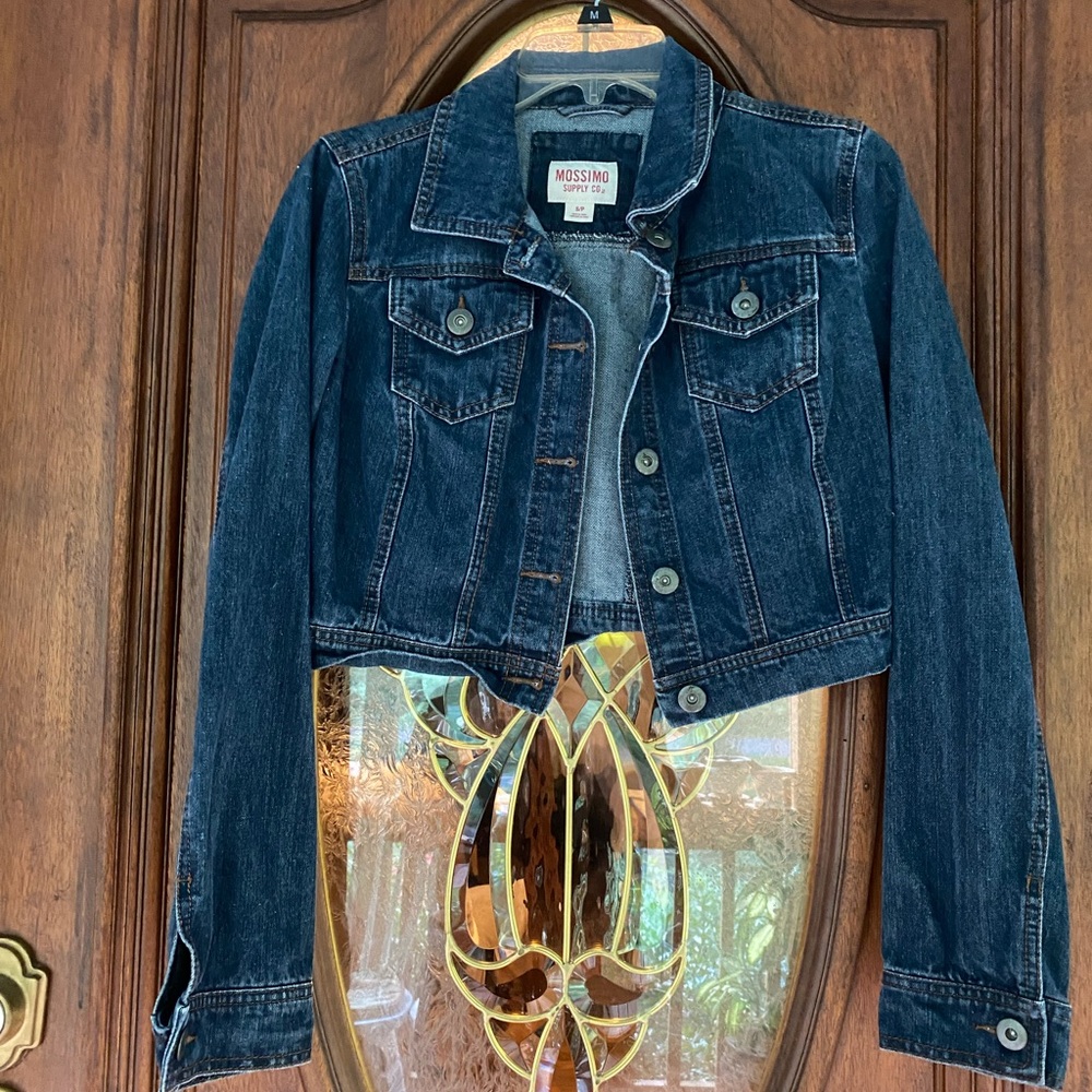 Mossimo Supply Company Denimjacket, size Small, cropped length